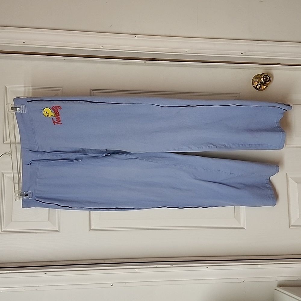 Looney Tunes Women's Baby Blue L Sweat Pants